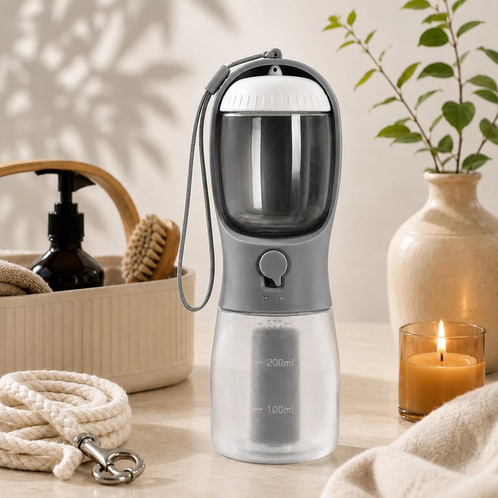 3-in-1 Pet Travel Bottle